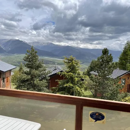 Apartman Studio Cabine Expose Sud Avec Balcon, 4 Pers, Centre Font-Romeu - Fr-1-580-52 Font-Romeu-Odeillo-Via